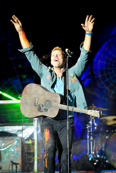 Coldplay w Warszawie (fot. Artur Rawicz/Onet.)