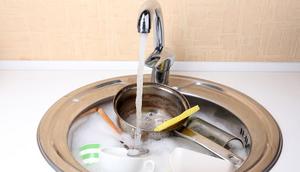 A kitchen sink [Africa Studio-Shutterstock]