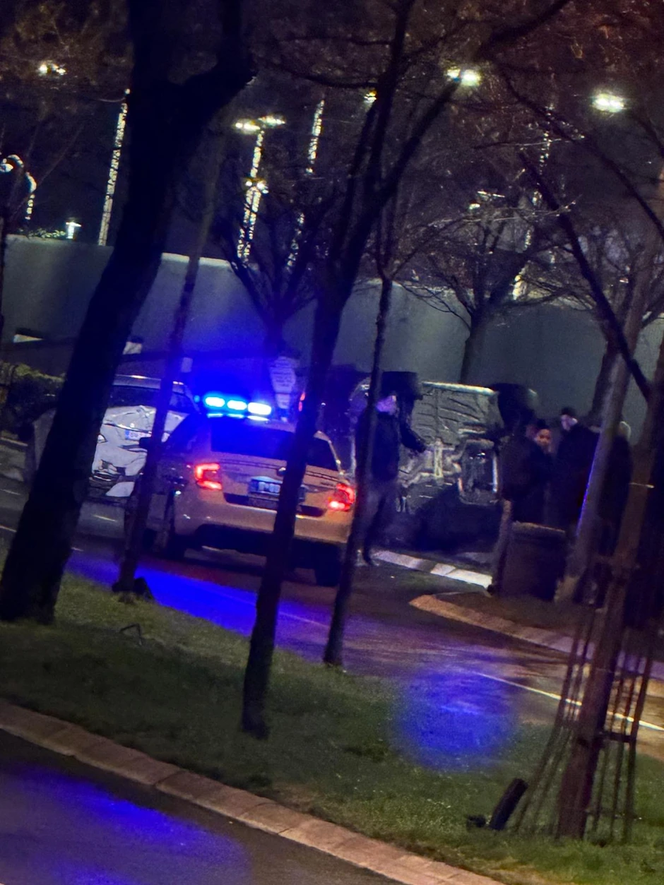 Saobraćajna nesreća na Dedinju