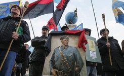 Pomnik Szuchewycza na Ukrainie. Wspólny protest Polski i Izraela