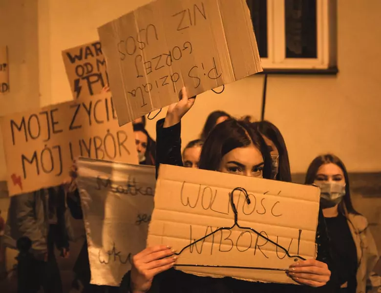 Strajk Kobiet w Bieszczadach