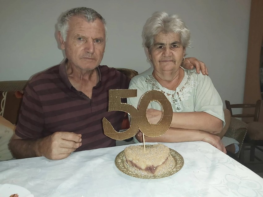 Dragan i Zorka Stevanović Stragari 50 godina braka