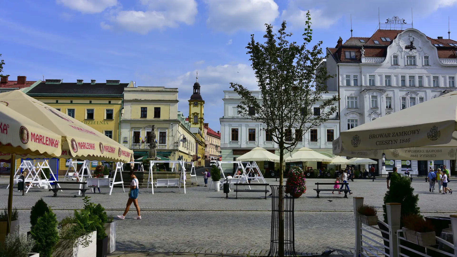 Granitoza w Cieszynie. Stary granit będzie wymieniony na nowy, a drzew wciąż jak na lekarstwo