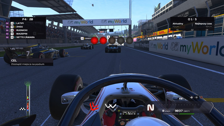 F1 2020 - screenshot z wersji PS4