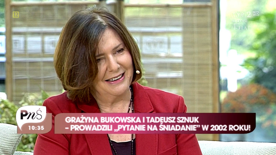 Grażyna Bukowska (2015 r.)
