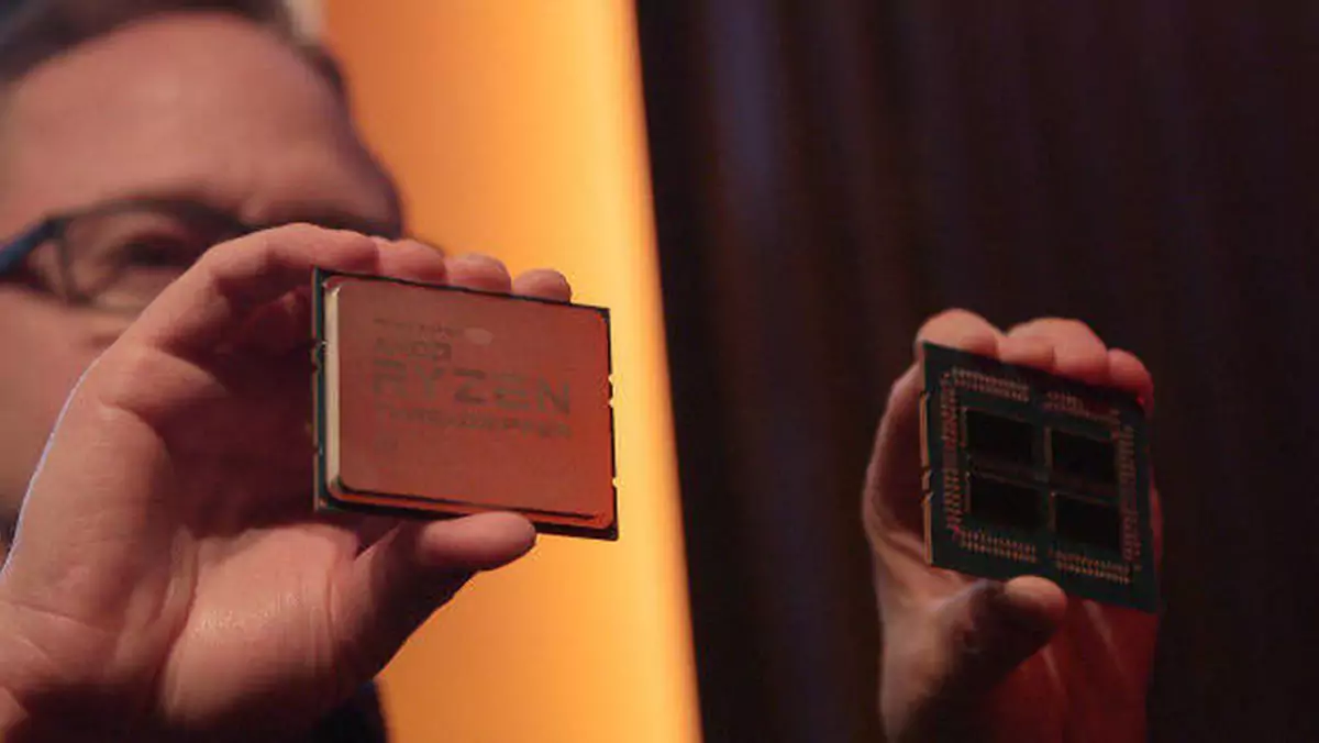 32 rdzenie w procesorze AMD - Threadripper 2. generacji pokazany podczas Computex 2018