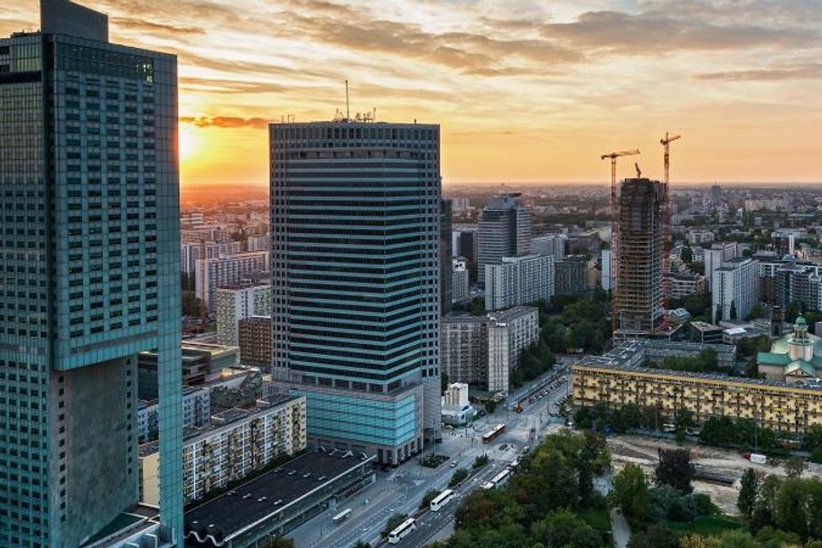 warszawa miasto panorama