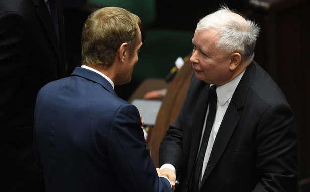 Donald Tusk i Jarosław Kaczyński