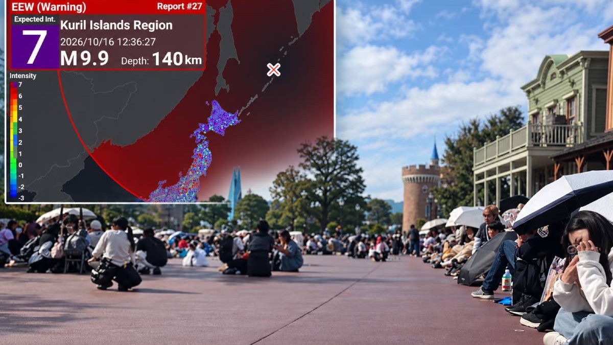 Japonia a emis o alertă pentru un cutremur de magnitudine 9,9, dar după 8 minute și-a cerut scuze
