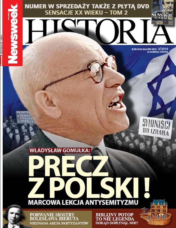 Okładka marcowego "Newsweeka Historii"