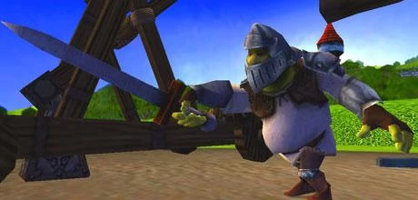 Screen z gry "Shrek the Third"