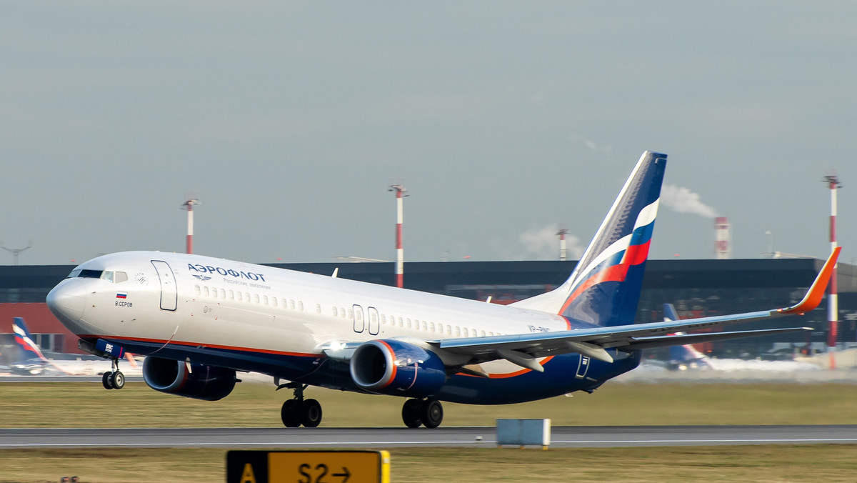 Wojna Rosja Ukraina. Samolot Aeroflot ma natychmiast opuścić niebo UE