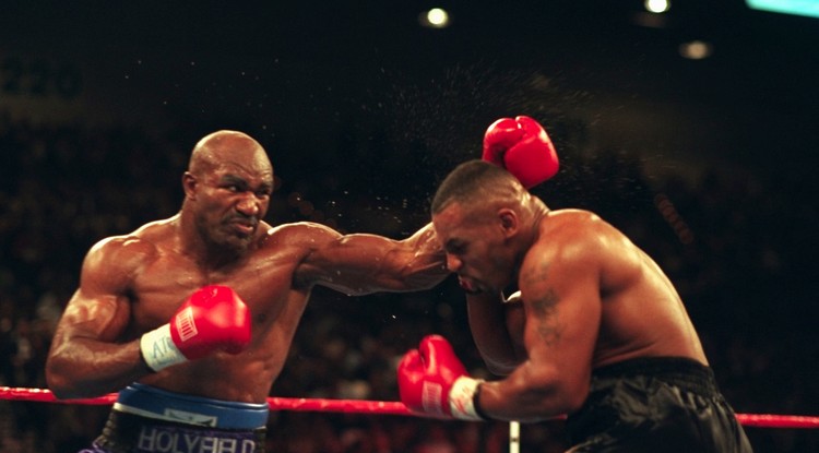 Mike Tyson és Evander Holyfield 1996. november 9-i mérközése