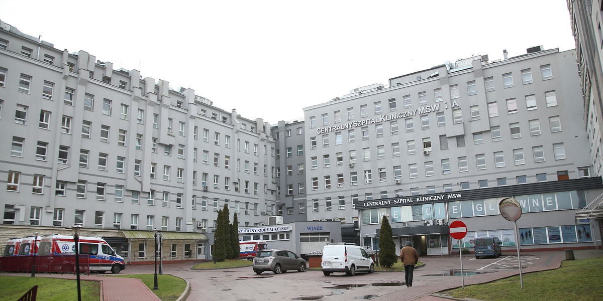 W szpitalu klinicznym MSWiA w Warszawie doszło do awarii klimatyzacji.