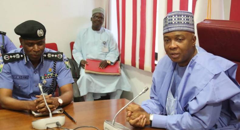 IGP meets Saraki, laments increasing security challenges.