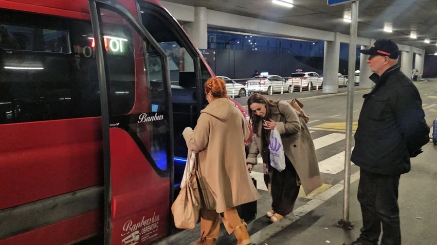 Tanja Bošković na aerodromu