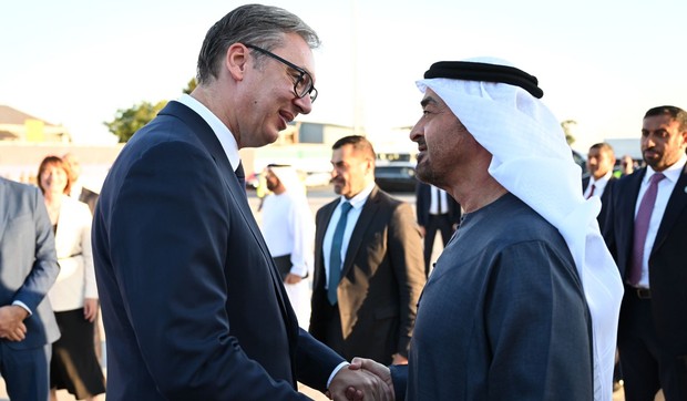 Muhamed Bin Zajed u poseti Beogradu