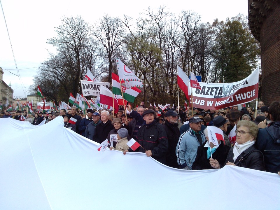 Obchody Święta Niepodległości w Krakowie