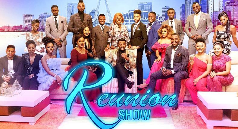 Ebuka Obi-Uchendu and 19 ex-housemates of BBNaija Double Wahala ready for Big Brother Naija Reunion show [Twitter/Big Brother Naija]