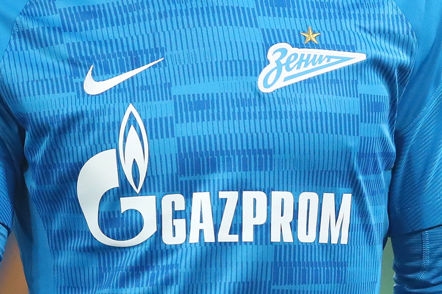 Koszulka Zenitu Sankt Petersburg w sezonie 2021/22