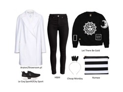 Czerń i biel w duecie - trend, który nigdy się nie znudzi w modnych stylizacjach