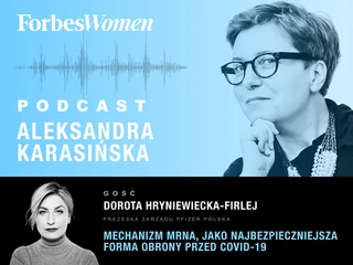 Podcast Forbes Women. Aleksandra Karasińska – Dorota Hryniewiecka-Firlej