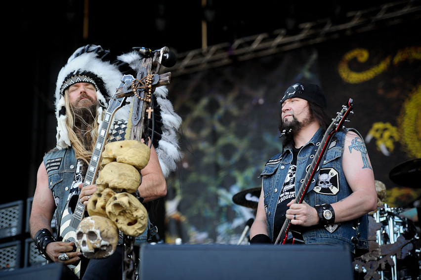 Black Label Society na festiwalu Sonisphere 2012 w Warszawie (fot. Artur Rawicz/Onet)