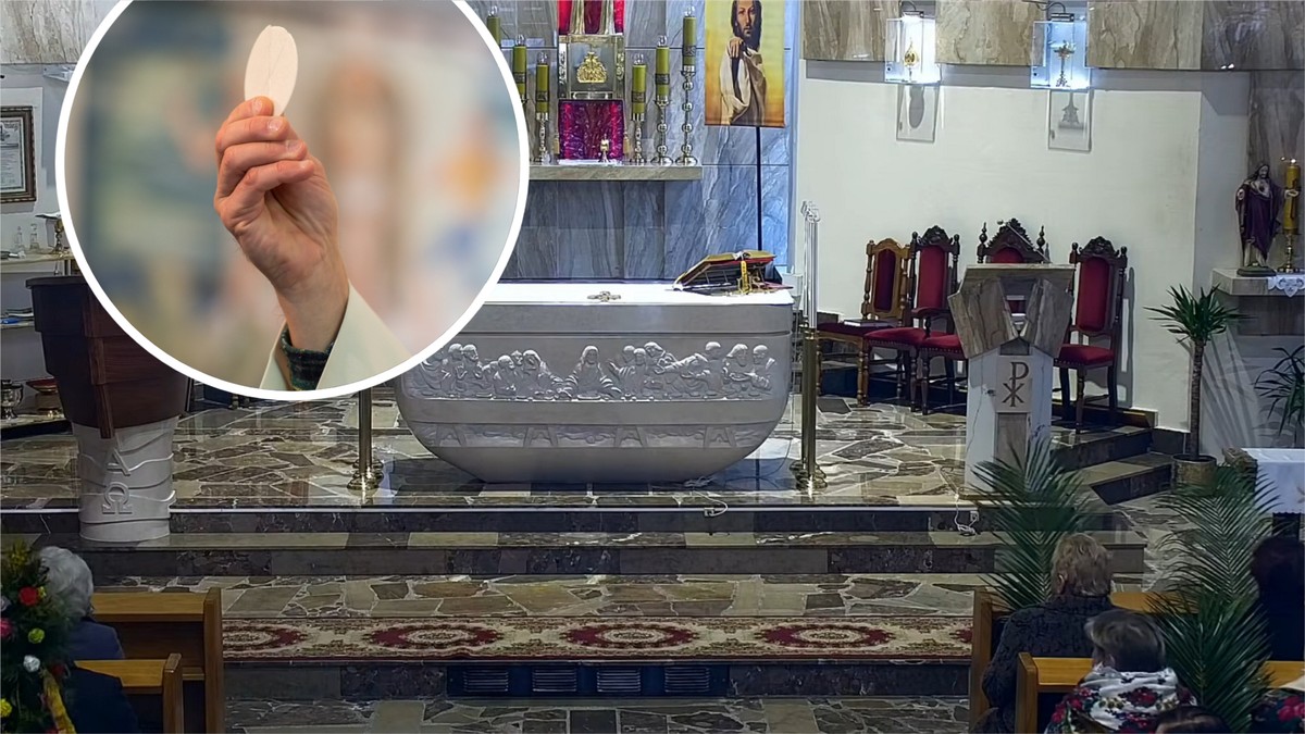 Spór o Komunię na rękę. Parafianie składają skargę po zajściu w kościele