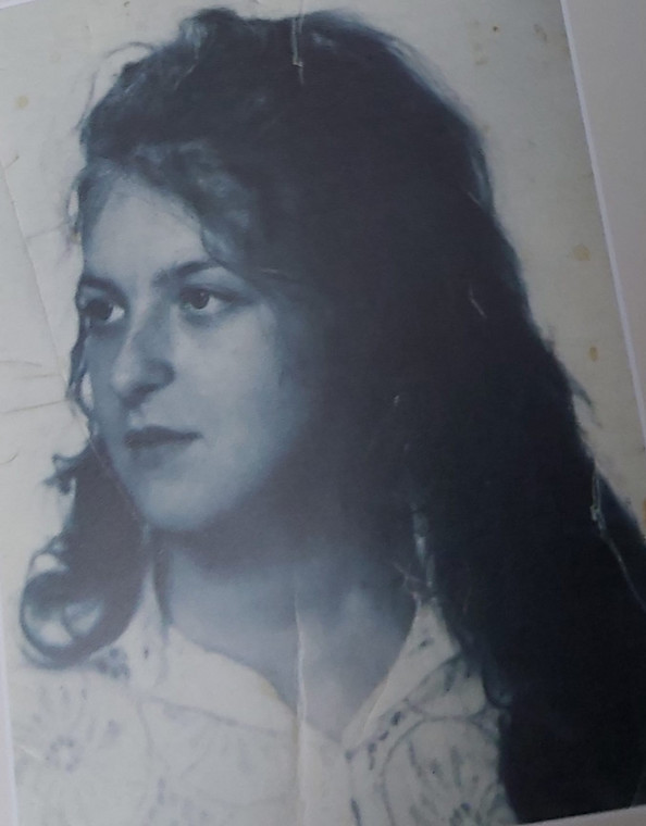 Magda Gessler na starym zdjęciu