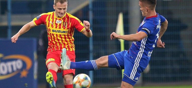 Ekstraklasa: Papadopulos powitany w Gliwicach kwiatami. Piast już taki gościnny dla Korony nie był