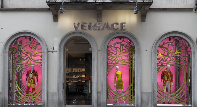 Versace is owned by Capri Holdings.alexeleny / Shutterstock.com