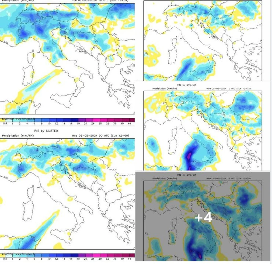 Kiše od utorka popodne
