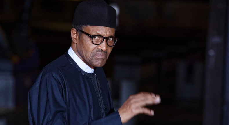 President Muhammadu Buhari leaves office on May 29, 2023 [Bernard Menigault/Alamy]