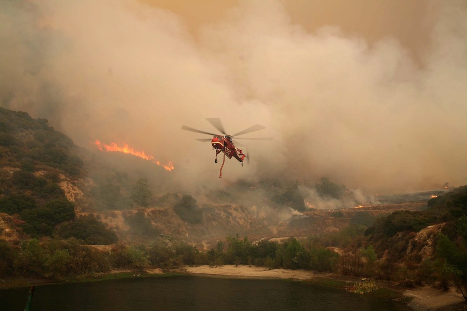 USA CALIFORNIA WILDFIRES