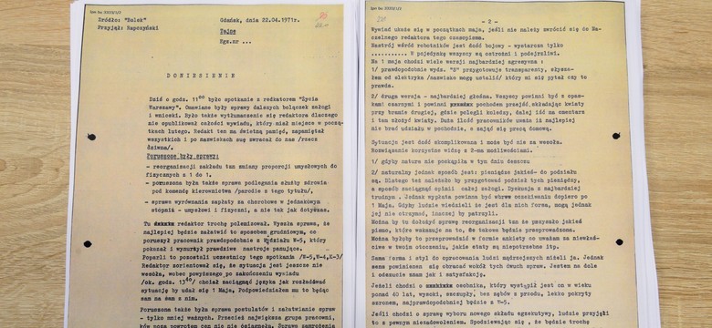 Inni tajni współpracownicy SB donosili na Wałęsę [DOKUMENTY Z TECZKI "BOLKA"]