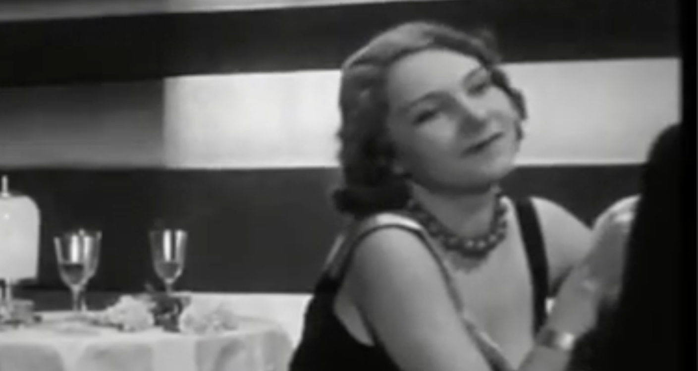 Česká herečka Jiřina Šejbalová vo filme Ze soboty na neděli.