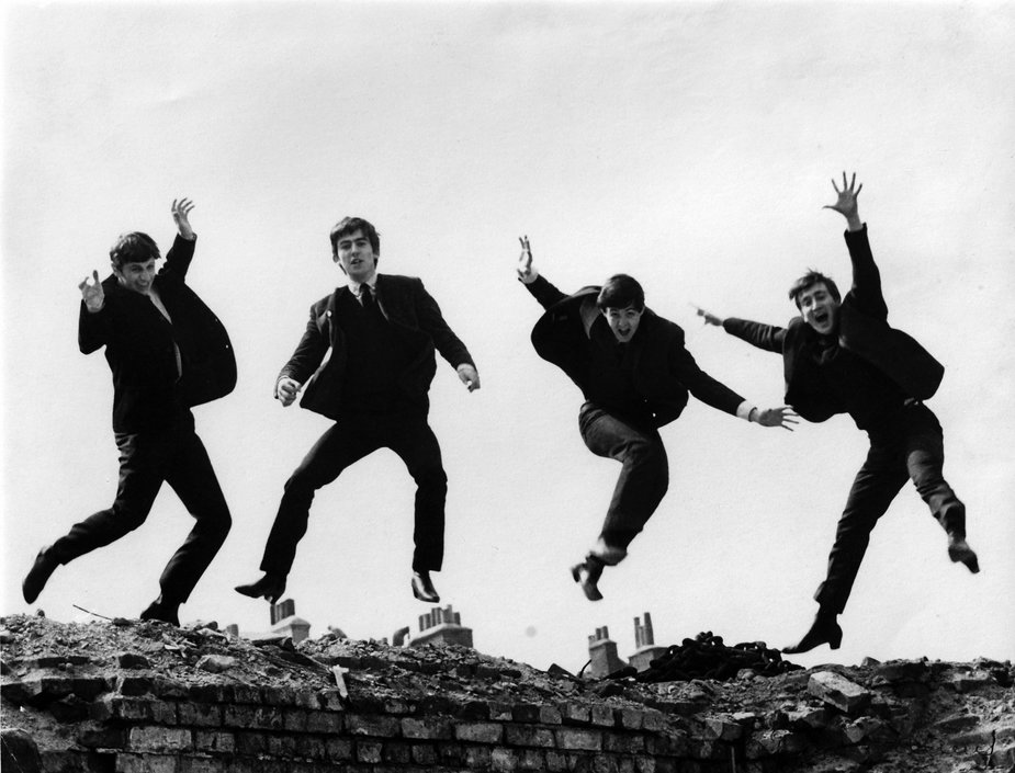  Ringo Starr, George Harrison, Paul McCartney i John Lennon