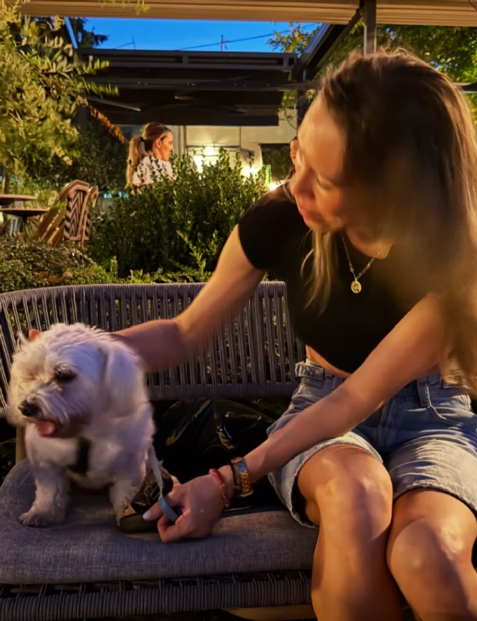 Nataša Kojić slomljena zbog smrti psa
