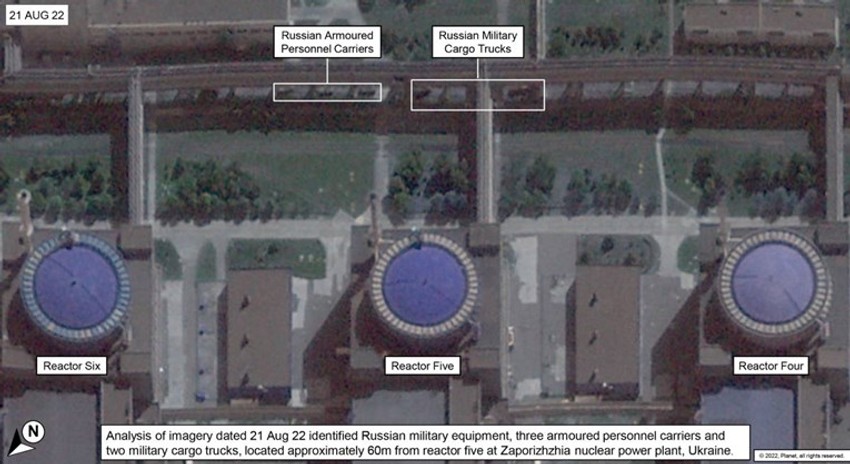 Ruske trupe u nuklernoj elektrani u Zaporožje
