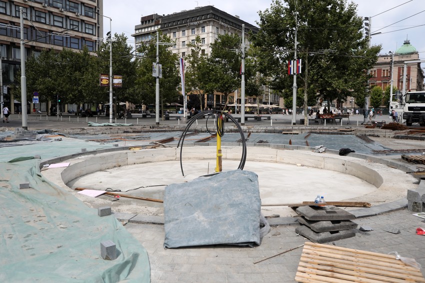 Rekonstrukcija centra Beograd - Trg Republike