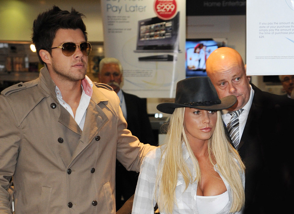 Katie Price i Leandro Pena (fot. Getty Images)