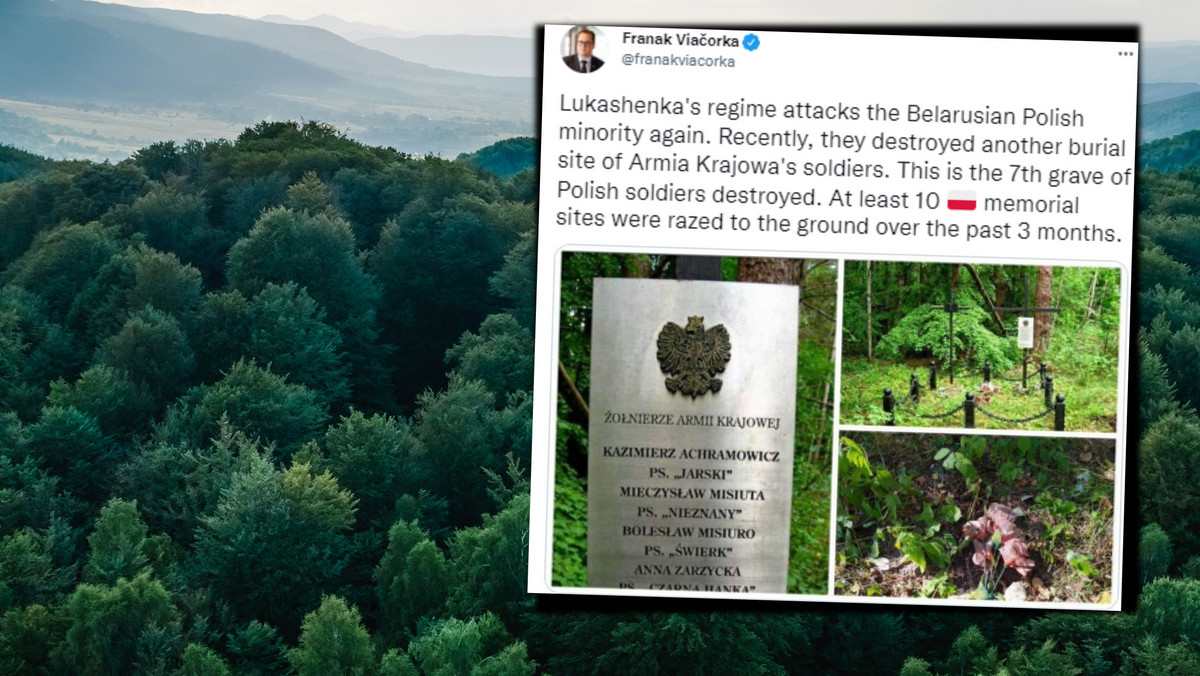 Zemsta Łukaszenki. Zniszczono grób polskich żołnierzy