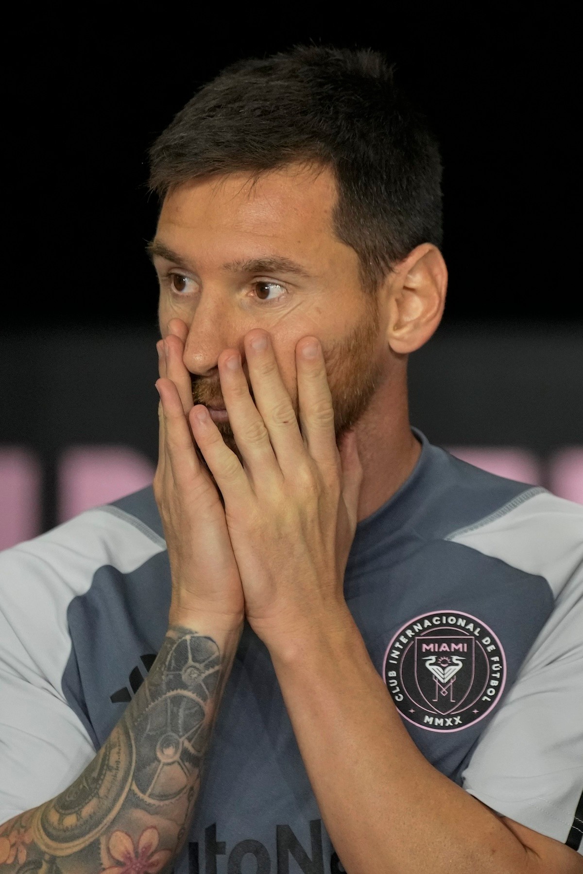 Argentínsky futbalista Lionel Messi z Interu Miami.