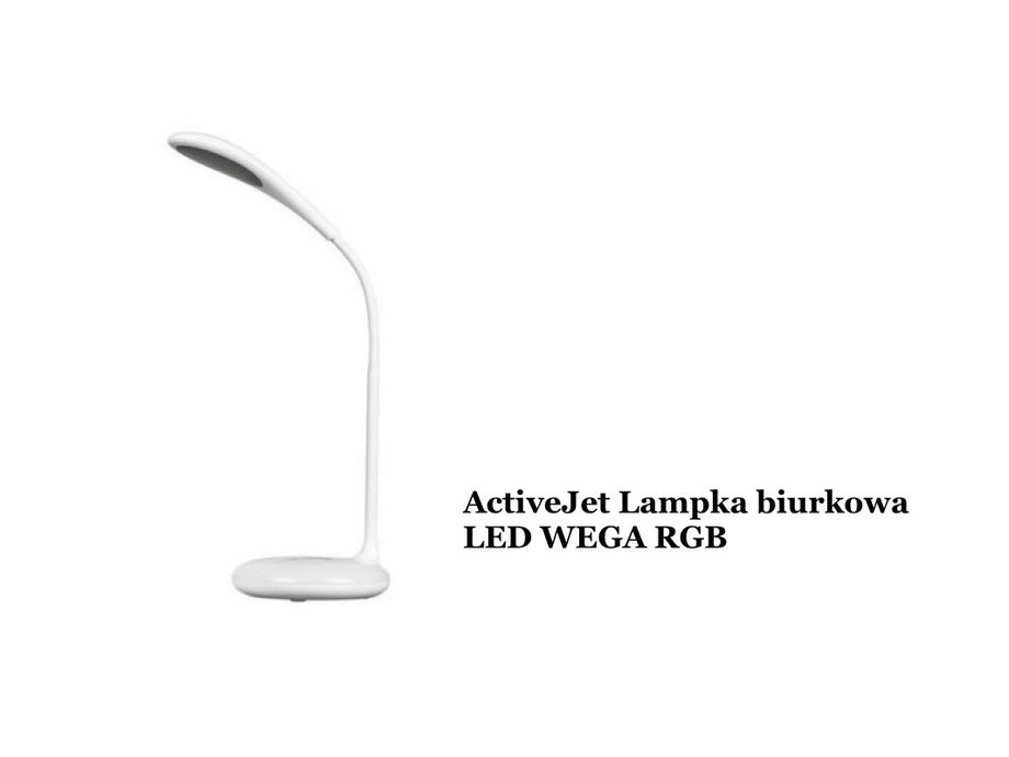 ActiveJet Lampka biurkowa LED WEGA RGB