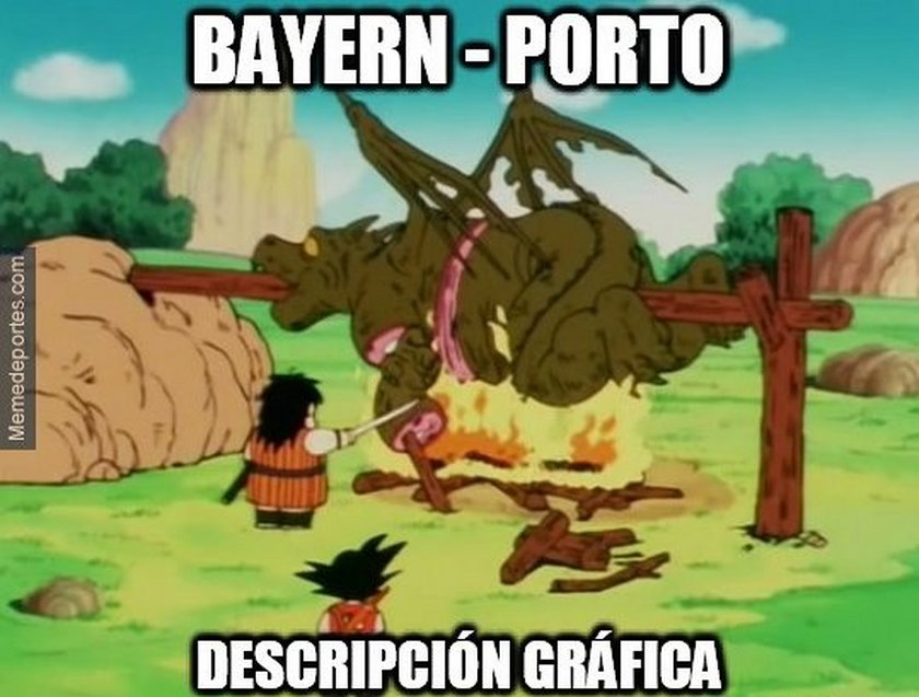 Memy po meczu Bayern Monachium - FC Porto 6:1. Galeria