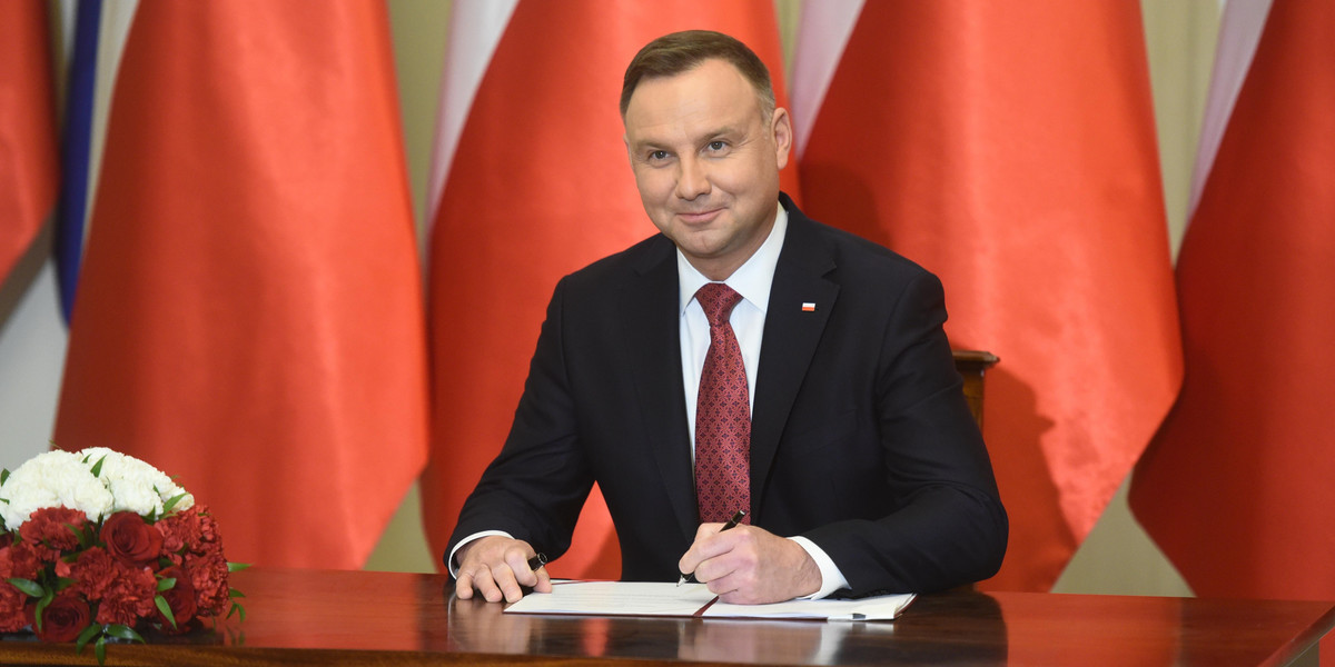 Prezydent Andrzej Duda