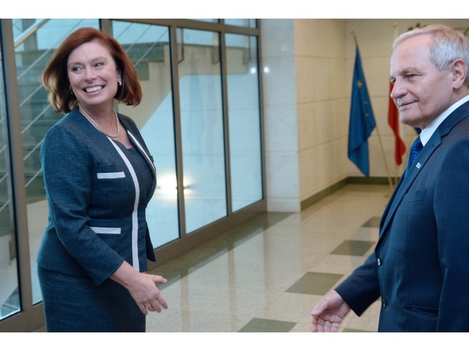 Małgorzata Kidawa-Błońska i Stanisław Koziej