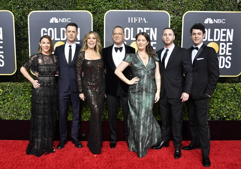 Rita Wilson, Tom Hanks i jego trzej synowie
