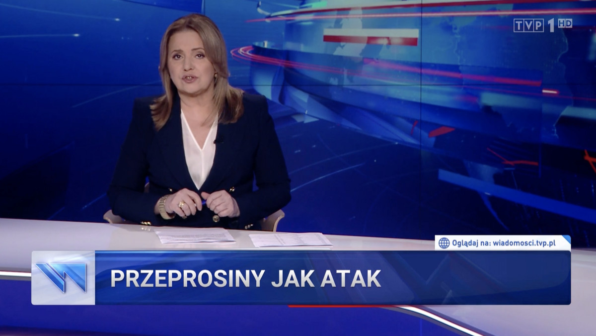 "Prawdziwa, prymitywna gęba". "Wiadomości" atakują Daukszewicza i TVN 