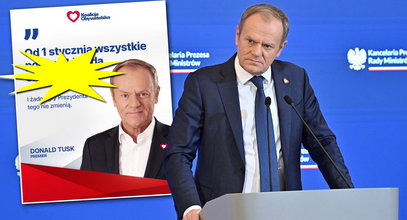 Zaplecze Tuska się nie popisało. Taka grafika pojawiła się na koncie PO